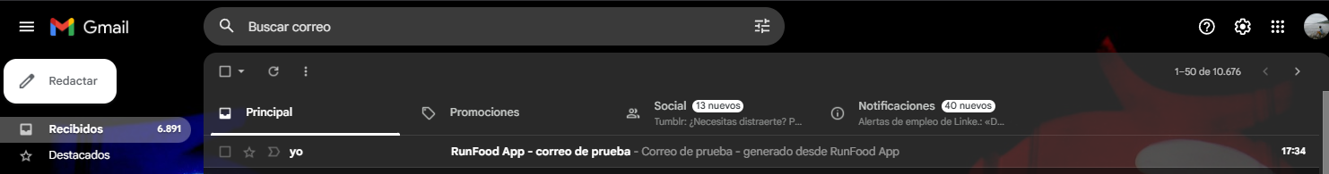 Correo de prueba